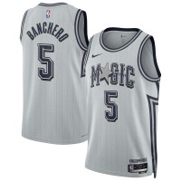 Игровая джерси Paolo Banchero Orlando Magic Nike Unisex 2024/25 Swingman Player - City Edition - Silver