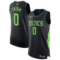 Игровая джерси Jayson Tatum Boston Celtics Nike 2024/25 Authentic Player - City Edition - Black