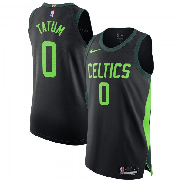 Игровая джерси Jayson Tatum Boston Celtics Nike 2024/25 Authentic Player - City Edition - Black