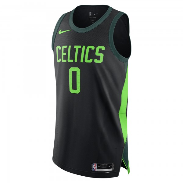 Игровая джерси Jayson Tatum Boston Celtics Nike 2024/25 Authentic Player - City Edition - Black
