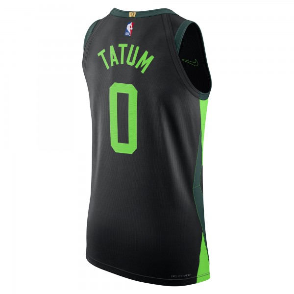 Игровая джерси Jayson Tatum Boston Celtics Nike 2024/25 Authentic Player - City Edition - Black