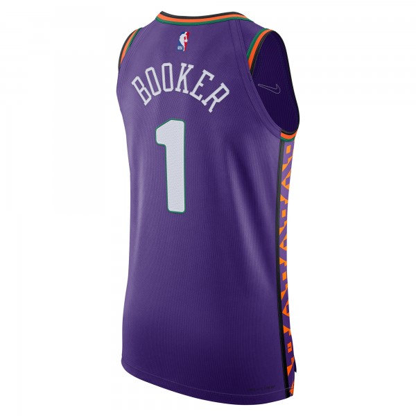 Игровая джерси Devin Booker Phoenix Suns Nike 2024/25 Authentic Player - City Edition - Purple