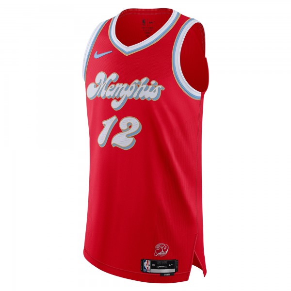 Игровая джерси Ja Morant Memphis Grizzlies Nike 2024/25 Authentic Player - City Edition - Red