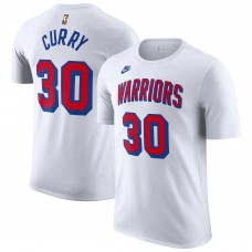 Футболка Stephen Curry Golden State Warriors Nike Classic Edition Name & Number - White