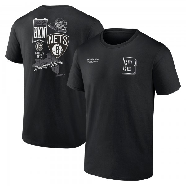 Футболка Brooklyn Nets Split Zone - Black