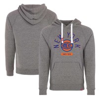 Толстовка New York Knicks Sportiqe Unisex Olsen Super Soft Tri-Blend Raglan - Gray