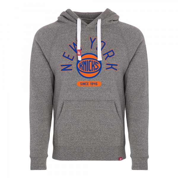 Толстовка New York Knicks Sportiqe Unisex Olsen Super Soft Tri-Blend Raglan - Gray