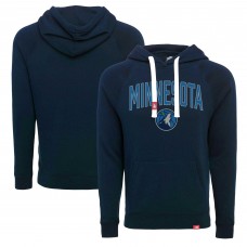 Толстовка Minnesota Timberwolves Sportiqe Unisex Olsen Super Soft Tri-Blend Raglan - Navy