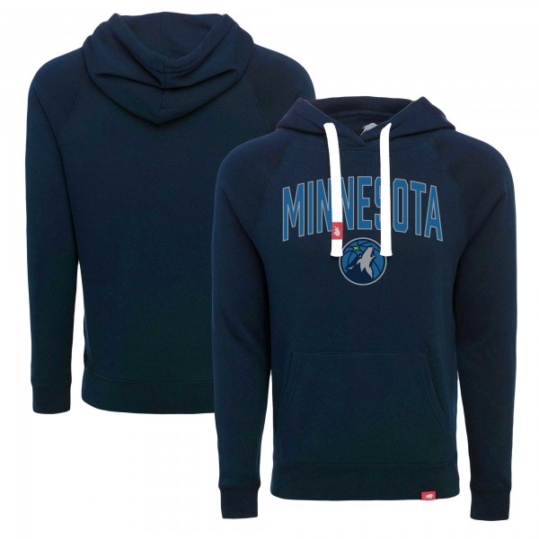 Толстовка Minnesota Timberwolves Sportiqe Unisex Olsen Super Soft Tri-Blend Raglan - Navy