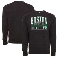 Кофта Boston Celtics Sportiqe Unisex Harmon Super Soft Tri-Blend Raglan - Heather Black