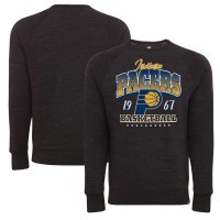 Кофта Indiana Pacers Sportiqe Unisex Harmon Super Soft Tri-Blend Raglan - Black