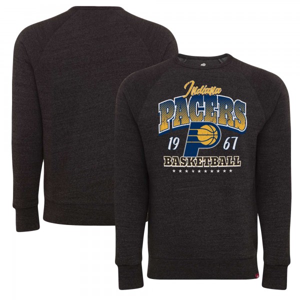 Кофта Indiana Pacers Sportiqe Unisex Harmon Super Soft Tri-Blend Raglan - Black