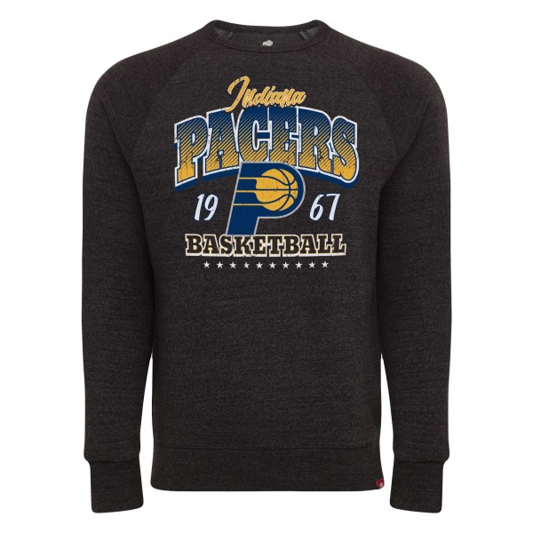 Кофта Indiana Pacers Sportiqe Unisex Harmon Super Soft Tri-Blend Raglan - Black