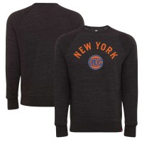 Кофта New York Knicks Sportiqe Unisex Harmon Super Soft Tri-Blend Raglan - Black