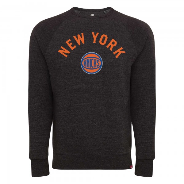 Кофта New York Knicks Sportiqe Unisex Harmon Super Soft Tri-Blend Raglan - Black