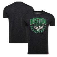 Футболка Boston Celtics Sportiqe Unisex Comfy Super Soft Tri-Blend - Heather Black