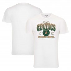 Футболка Boston Celtics Sportiqe Unisex Bingham Super Soft - White