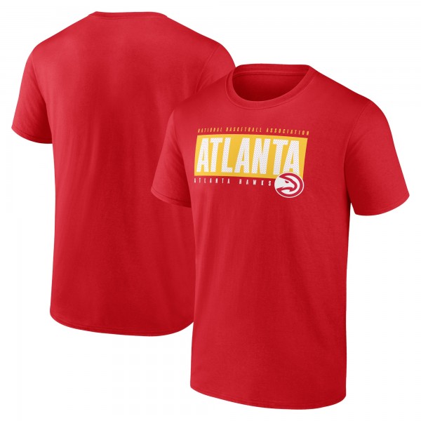 Футболка Atlanta Hawks Blocked Out - Red