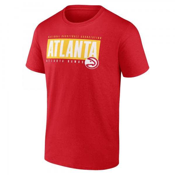 Футболка Atlanta Hawks Blocked Out - Red