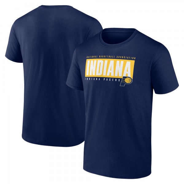 Футболка Indiana Pacers Blocked Out - Navy