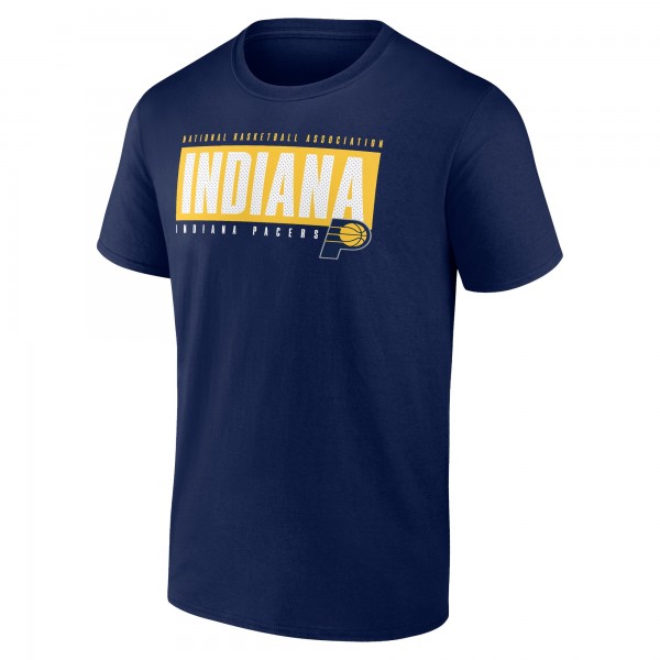 Футболка Indiana Pacers Blocked Out - Navy