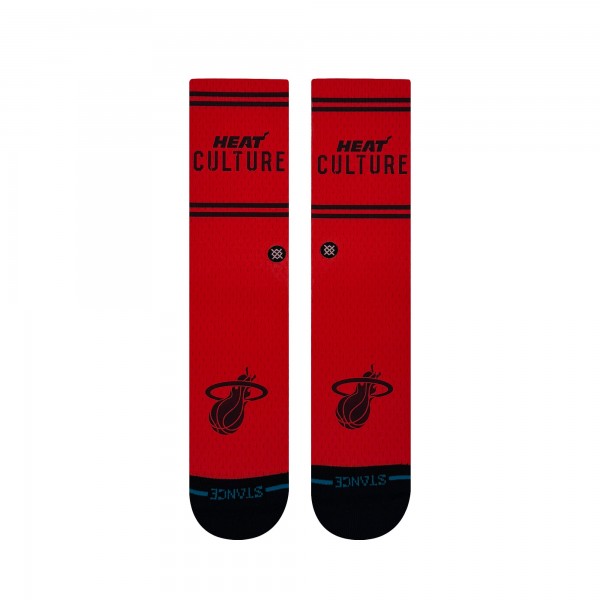 Носки Miami Heat Stance Unisex 2024/25 City Edition Crew