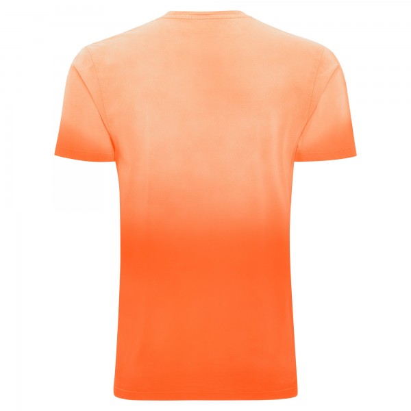 Футболка New York Knicks Sportiqe Unisex Bingham Sun-Fade - Orange
