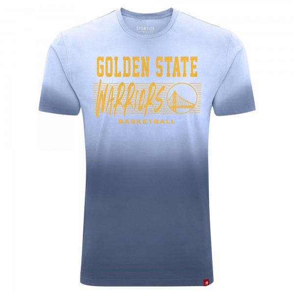 Футболка Golden State Warriors Sportiqe Unisex Bingham Sun-Fade - Royal