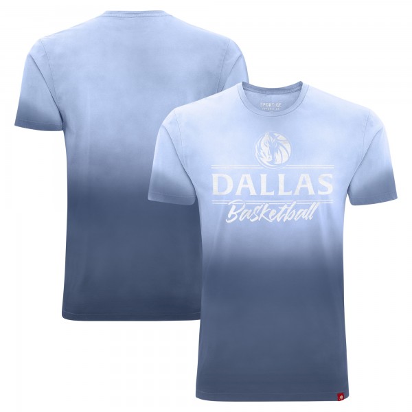 Футболка Dallas Mavericks Sportiqe Unisex Bingham Sun-Fade - Blue