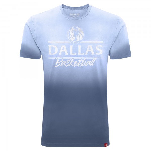 Футболка Dallas Mavericks Sportiqe Unisex Bingham Sun-Fade - Blue