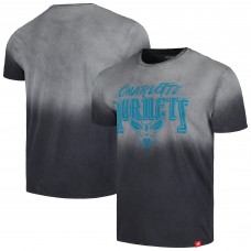 Футболка Charlotte Hornets Sportiqe Unisex Bingham Sun-Fade - Black