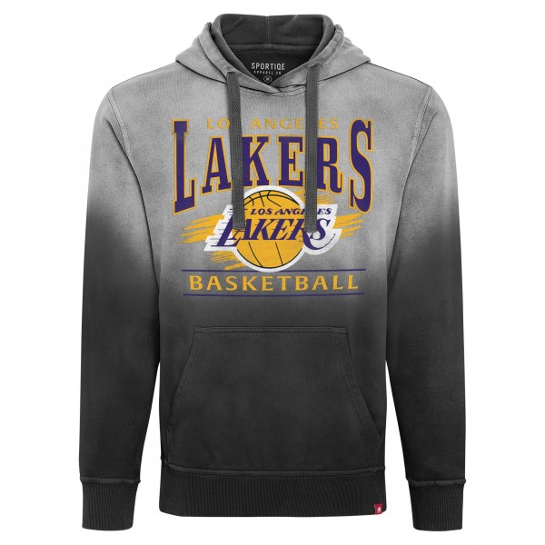 Толстовка Los Angeles Lakers Sportiqe Unisex Blake Sun-Fade - Black