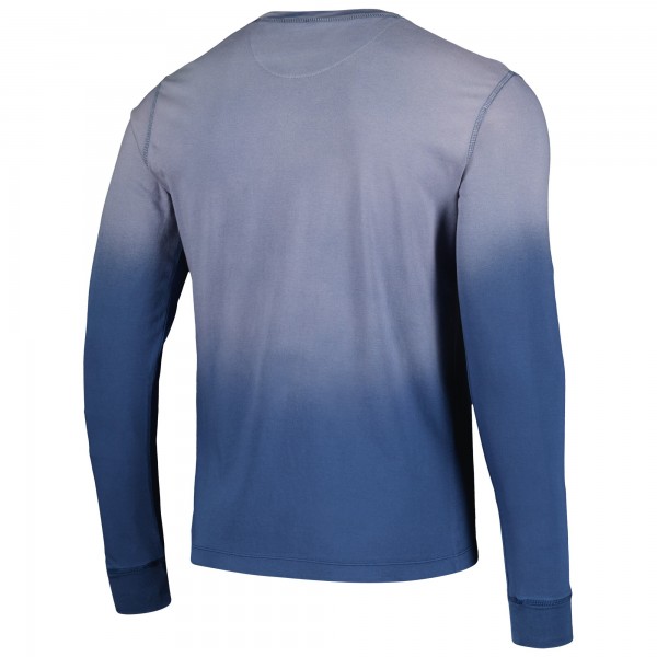 Футболка с длинным рукавом Minnesota Timberwolves Sportiqe Unisex Mohave Sun-Dipped - Navy