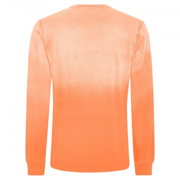 Футболка с длинным рукавом New York Knicks Sportiqe Unisex Mohave Sun-Dipped - Orange