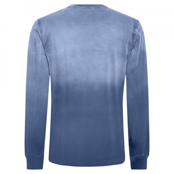 Футболка с длинным рукавом Dallas Mavericks Sportiqe Unisex Mohave Sun-Dipped - Blue