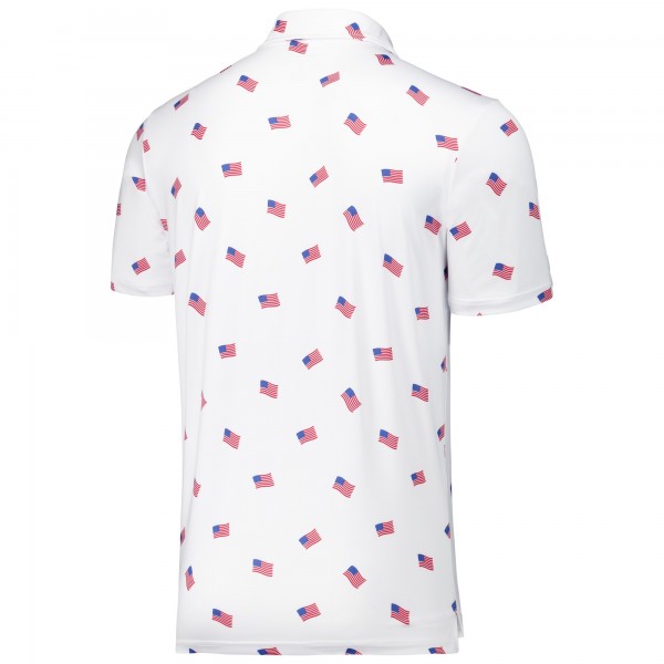 Los Angeles Dodgers Antigua White Americana Polo