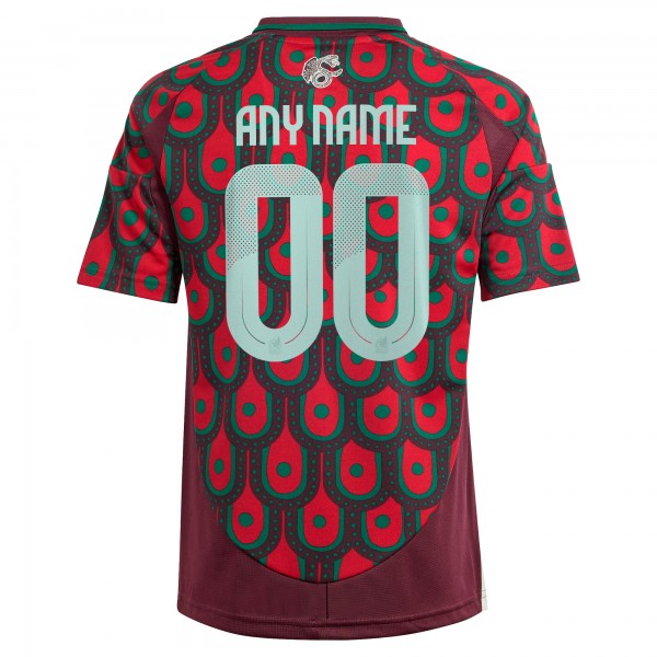 Подростковая Mexico National Team adidas 2024 Home Replica Custom Jersey - Green