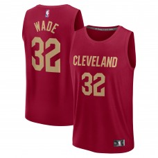 Dean Wade Cleveland Cavaliers Fast Break Player Jersey - Icon Edition - Wine