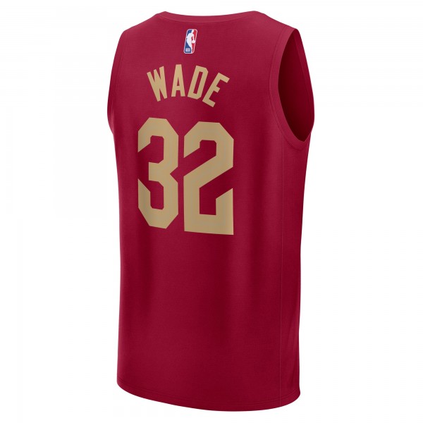 Игровая джерси Dean Wade Cleveland Cavaliers Fast Break Player - Icon Edition - Wine