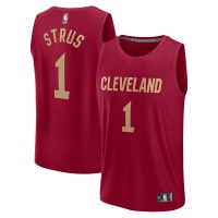 Игровая джерси Max Strus Cleveland Cavaliers Fast Break Player - Icon Edition - Wine