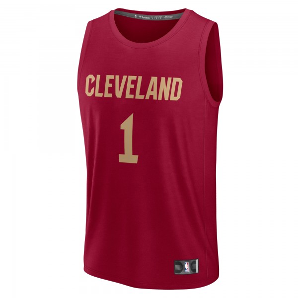 Игровая джерси Max Strus Cleveland Cavaliers Fast Break Player - Icon Edition - Wine