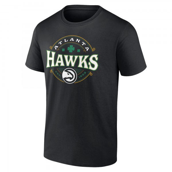 Футболка Atlanta Hawks St. Patricks Day Lucky - Black