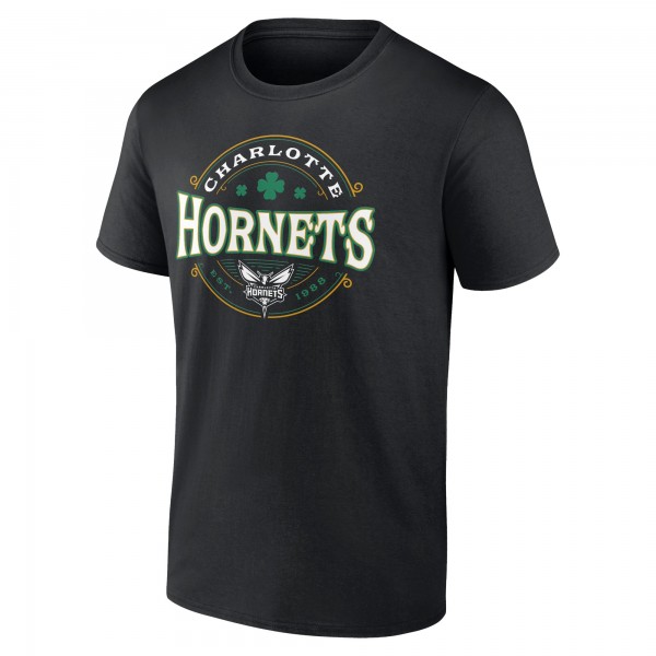 Футболка Charlotte Hornets St. Patricks Day Lucky - Black