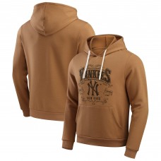 Толстовка New York Yankees Darius Rucker Collection by Fanatics Tan Camp Fleece