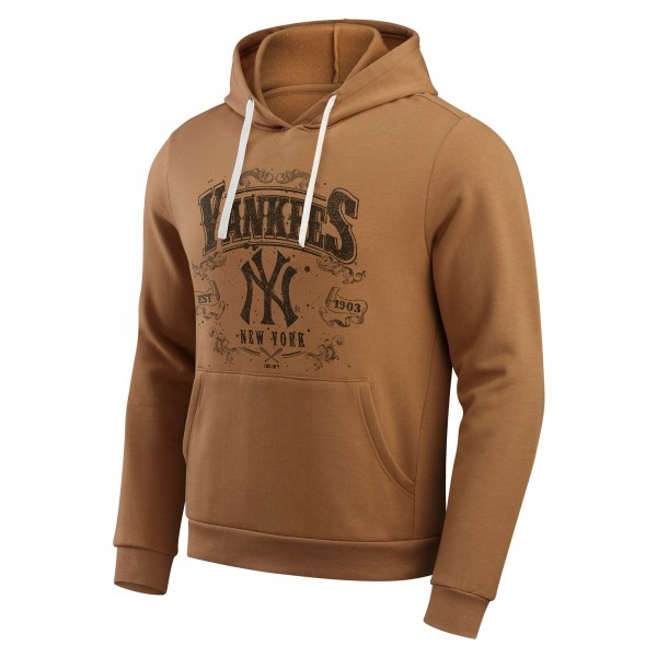 Толстовка New York Yankees Darius Rucker Collection by Fanatics Tan Camp Fleece