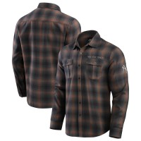 Рубашка New York Yankees Darius Rucker Collection by Fanatics Tan Classic Flannel
