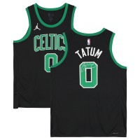 Jayson Tatum Boston Celtics Autographed Fanatics Authentic Black Jordan Brand 2022-23 Statement Edition Swingman Jersey