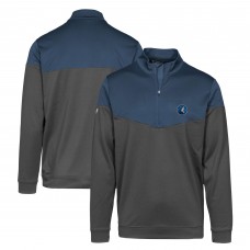 Кофта на короткой молнии Minnesota Timberwolves Levelwear Commuter Insignia Core - Navy/Charcoal