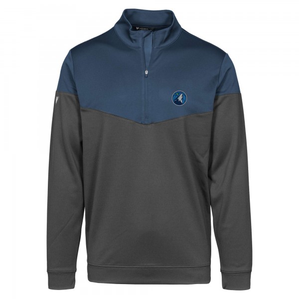 Кофта на короткой молнии Minnesota Timberwolves Levelwear Commuter Insignia Core - Navy/Charcoal