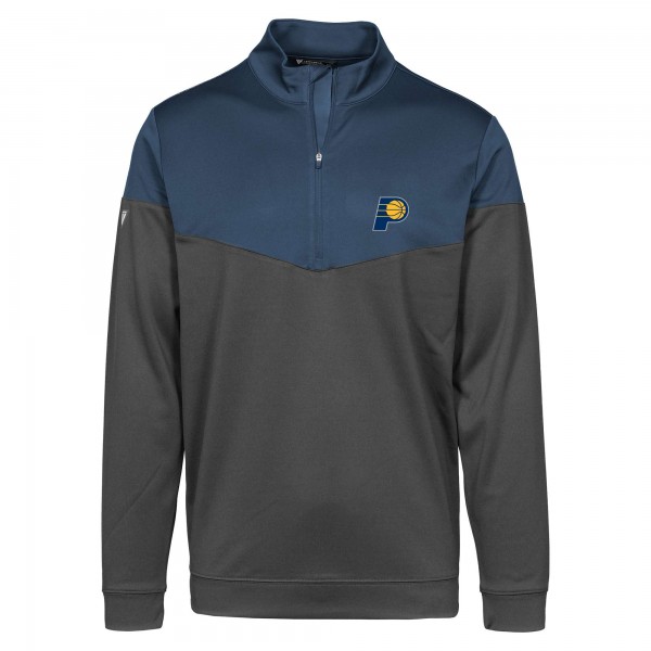 Кофта на короткой молнии Indiana Pacers Levelwear Commuter Insignia Core - Navy/Charcoal